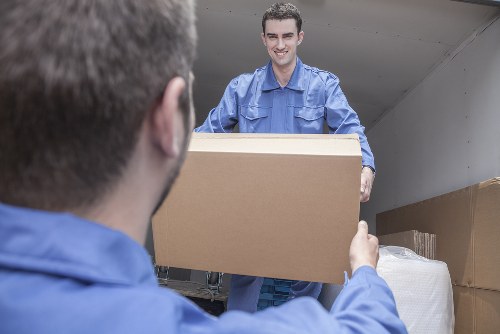 Commercial move planning in Locksbottom with office furniture and moving equipment