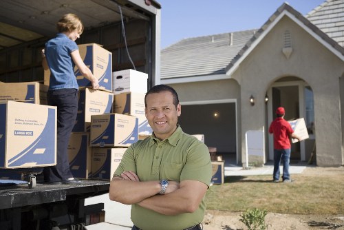 Careful furniture handling during a local Locksbottom relocation
