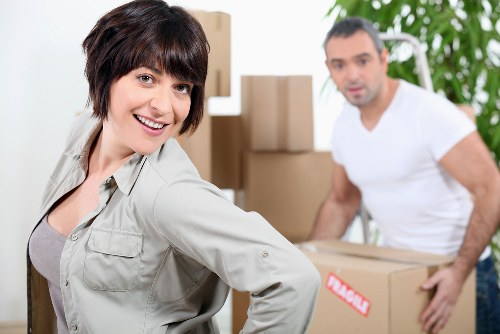 Local removals team loading furniture for a move around Locksbottom and nearby areas