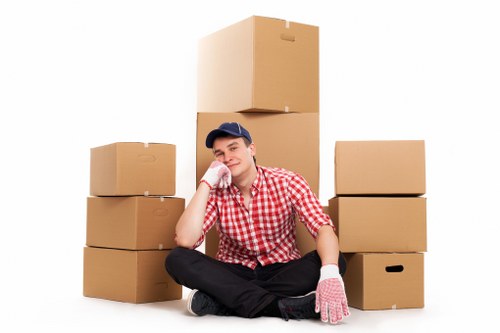 Local removals vehicle for homes and flats near Locksbottom