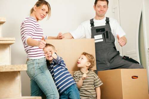 Professional removal van for residential and commercial moves in Locksbottom